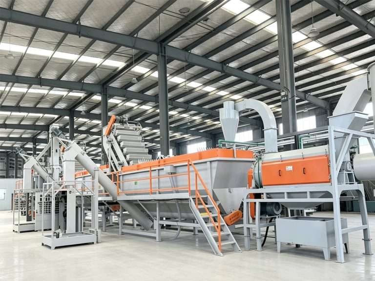 HDPE rigid plastic recycling line